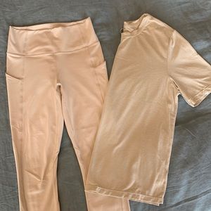 Fabulous Fabletics Taupe Set